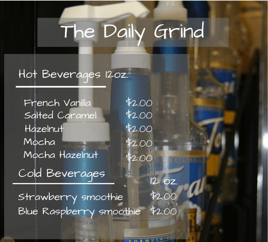 Whats on the menu? Daily Grind