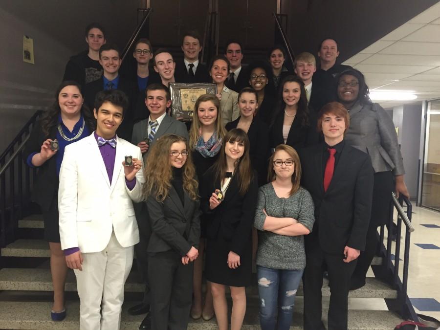 The Forensics team wins conference tournament.
