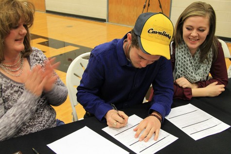 Keaton Wasson singed with  Johnson County Community College for both Cross Country and Track. Although injured his senior year in Cross Country, but was a key addition to the team his other three years.