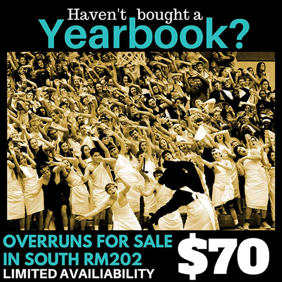Last chance to buy a yearbook