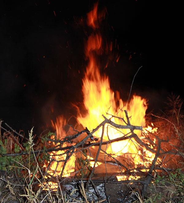 SADD hosts bonfire after the football game Oct. 2