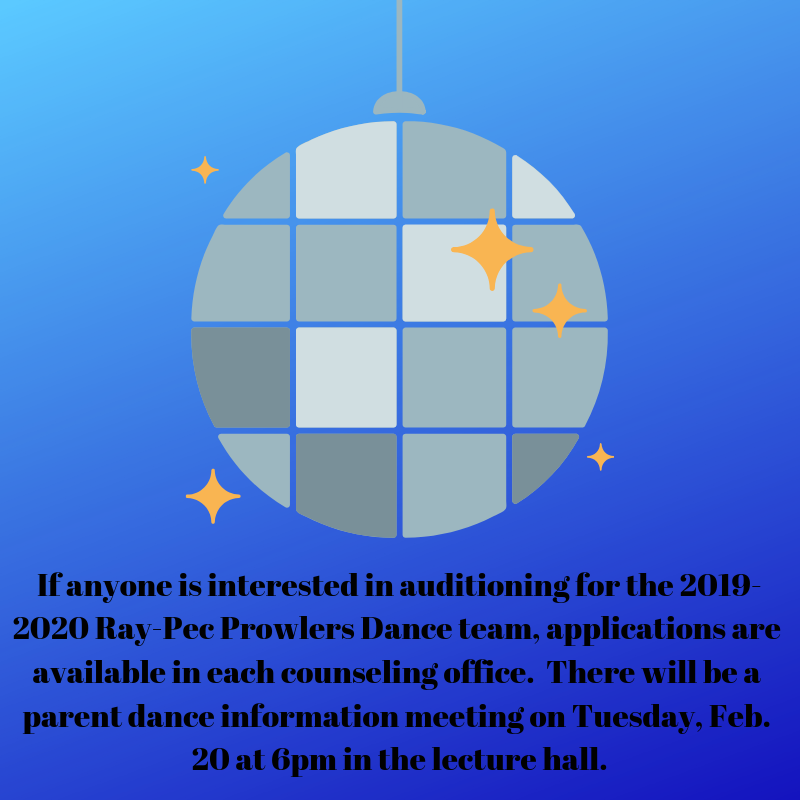 2019-2020 Prowlers applications